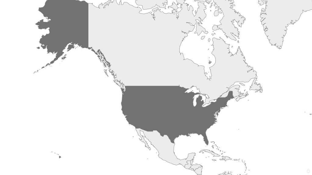 Map of the USA
